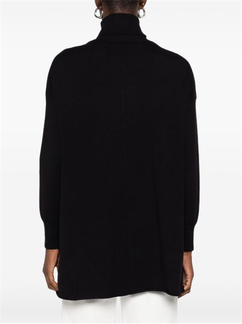 Maglione donna a collo alto nero EMME Marella | TRENTO011